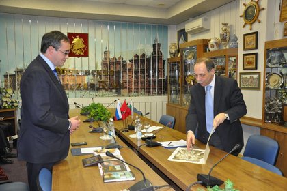 Среща на посланика в Русия с председателя на Московската градска дума